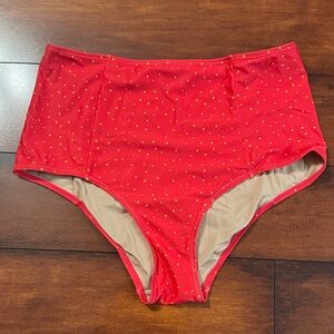 Kortni Jeane Red Swimwear
